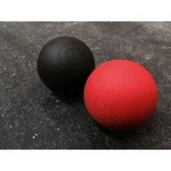 Balle De Massage Lacrosse - Noir - 4TRAINER -Plongée Matériel Magasin balle de massage lacrosse noir 4trainer 2