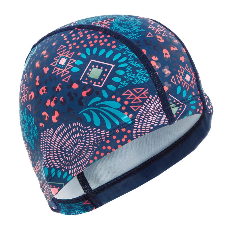 Bonnet de Bain en Maille Enduite - Tissu Imprimé - Taille L - Canopa Bleu Rose Bonnet De Bain En Maille Enduite - Tissu Imprimé - Taille L - Canopa Bleu Rose -Plongée Matériel Magasin bonnet de bain en maille enduite tissu imprime taille l canopa bleu rose