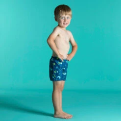 Boxer-Couche De Bain Lavable Bleu Imprimé -Plongée Matériel Magasin boxer couche de bain lavable bleu imprime 2
