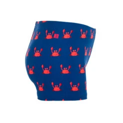 Boxer De Bain Bébé / Enfant Bleu Imprimé CRABES -Plongée Matériel Magasin boxer de bain bebe enfant bleu imprime crabes 4