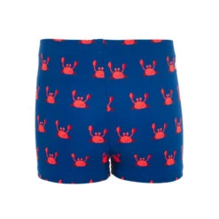 Boxer De Bain Bébé / Enfant Bleu Imprimé CRABES -Plongée Matériel Magasin boxer de bain bebe enfant bleu imprime crabes 5