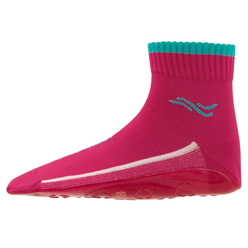 Chaussettes d'eau/Chaussettes de plage - unicolore rose Chaussettes D'eau/Chaussettes De Plage - Unicolore Rose -Plongée Matériel Magasin chaussettes deauchaussettes de plage unicolore rose 2