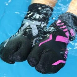 Chaussettes Natation Adulte Piscine Antidérapantes Antibactérien Fuchsia -Plongée Matériel Magasin chaussettes natation adulte piscine antiderapantes antibacterien fuchsia 3