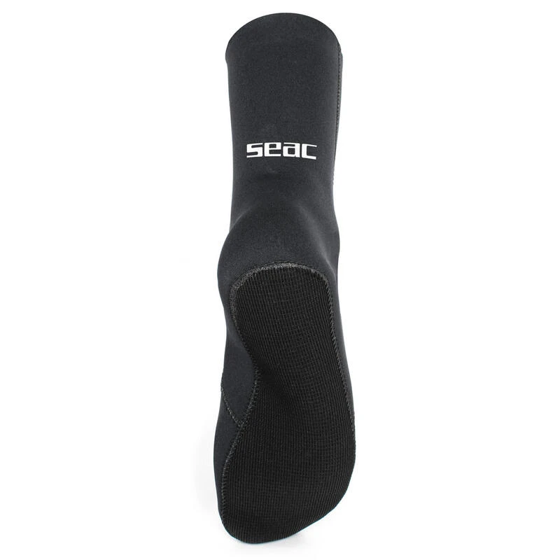 Chaussons plongée SEAC néoprène 2,5mm - noir Chaussons Plongée SEAC Néoprène 2,5mm - Noir -Plongée Matériel Magasin chaussons plongee seac neoprene 25mm noir 3
