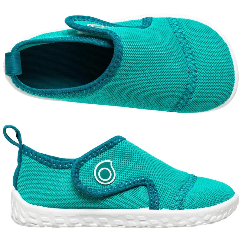 Chaussures aquatiques Bébé - Aquashoes 100 Turquoise Chaussures Aquatiques Bébé - Aquashoes 100 Turquoise -Plongée Matériel Magasin chaussures aquatiques bebe aquashoes 100 turquoise 2