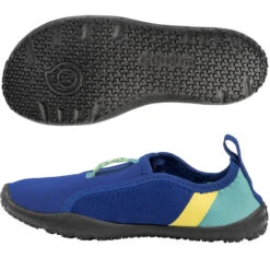 Chaussures Aquatiques élastiques Enfant - Aquashoes 120 Bleu -Plongée Matériel Magasin chaussures aquatiques elastiques enfant aquashoes 120 bleu 6
