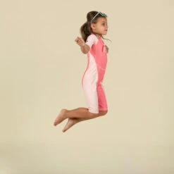 Combinaison Anti UV Bébé Kloupi Rose Imprimé ARC EN CIEL -Plongée Matériel Magasin combinaison anti uv bebe kloupi rose imprime arc en ciel 3