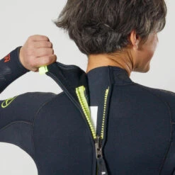 Combinaison Plongée Aqualung Femme Néoprène 5,5mm - WAVE Noir/Jaune -Plongée Matériel Magasin combinaison plongee aqualung femme neoprene 55mm wave noirjaune 5