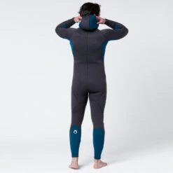 Combinaison Plongée Homme Néoprène 5mm - SCD 500 Noir Et Bleu -Plongée Matériel Magasin combinaison plongee homme neoprene 5mm scd 500 noir et bleu 2
