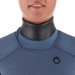 Combinaison Plongée Semi-étanche Femme Néoprène 7mm - Bleu Gris -Plongée Matériel Magasin combinaison plongee semi etanche femme neoprene 7mm bleu gris 4