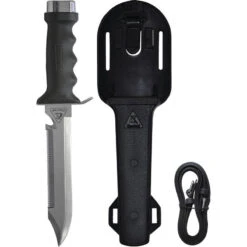 Couteau De Plongée Cressi ORCA KNIFE -Plongée Matériel Magasin couteau de plongee cressi orca knife 4