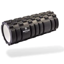 Foam Roller / Rouleau De Massage / Rouleau De Fitness 33cm - Ø 14cm - Noir