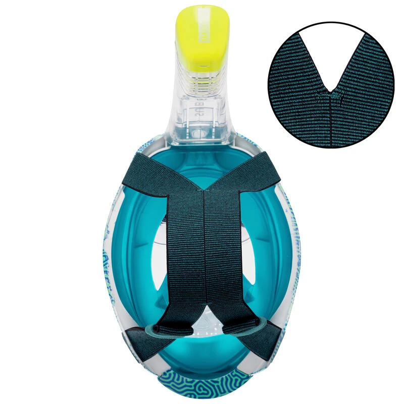 Kit de snorkeling masque Easybreath 540FT Freetalk palmes bleu Adulte Corail Kit De Snorkeling Masque Easybreath 540FT Freetalk Palmes Bleu Adulte Corail -Plongée Matériel Magasin kit de snorkeling masque easybreath 540ft freetalk palmes bleu adulte corail 4