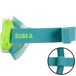 Kit Plongée Masque Et Tuba Snorkeling 100 Valve Enfant Vert Fluo -Plongée Matériel Magasin kit plongee masque et tuba snorkeling 100 valve enfant vert fluo 3