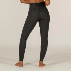 LEGGING DE SURF ANTI UV RACHEL NOIR SECONDE PEAU ET TAILLE HAUTE GAINANTE -Plongée Matériel Magasin legging de surf anti uv rachel noir seconde peau et taille haute gainante 3
