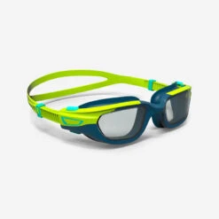 Lunettes De Natation Enfants Verres Clairs SPIRIT Jaune Bleu