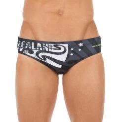 MAILLOT DE BAIN SLIP 900 PRINT HOMME NEW ZEALAND