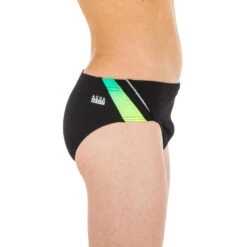 MAILLOT DE BAIN SLIP NATATION GARCON 900 YOKE GRAD VERT -Plongée Matériel Magasin maillot de bain slip natation garcon 900 yoke grad vert 8