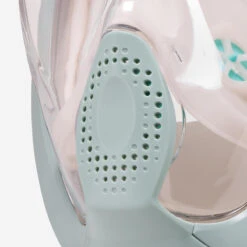 Masque Easybreath+ De Surface Valve Acoustique Adulte - 540 Kaki Clair Rose -Plongée Matériel Magasin masque easybreath de surface valve acoustique adulte 540 kaki clair rose 4