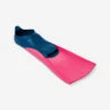 Palmes De Natation Trainfins 500 Bleu Rose