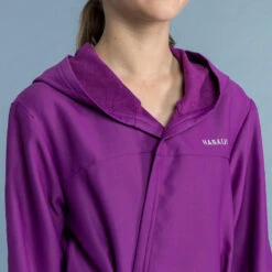 PEIGNOIR DE BAIN ENFANT COMPACT VIOLET -Plongée Matériel Magasin peignoir de bain enfant compact violet 4