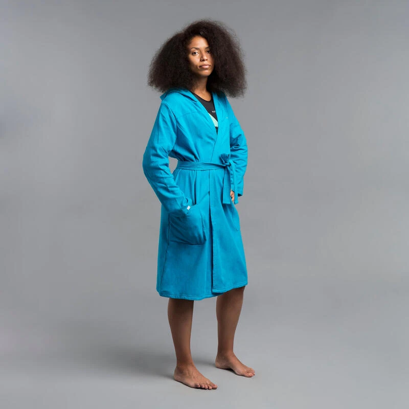 Peignoir de bain femme coton turquoise Peignoir De Bain Femme Coton Turquoise -Plongée Matériel Magasin peignoir de bain femme coton turquoise 1