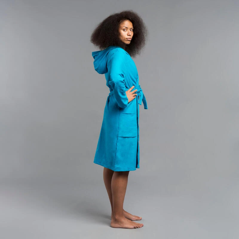Peignoir de bain femme coton turquoise Peignoir De Bain Femme Coton Turquoise -Plongée Matériel Magasin peignoir de bain femme coton turquoise 2