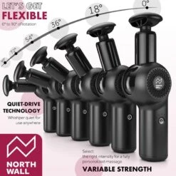 Pistolet De Massage Northgun FLEX Noir - Massage Gun Professionel -Plongée Matériel Magasin pistolet de massage northgun flex noir massage gun professionel 2