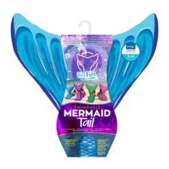 Queue De Sirène - Fin Fun - Bleue Complète Junior -Plongée Matériel Magasin queue de sirene fin fun bleue complete junior 3