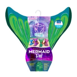 Queue De Sirène - Fin Fun - Verte Complète Junior -Plongée Matériel Magasin queue de sirene fin fun verte complete junior 2