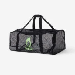 Sac Filet/mesh De Plongée Sous-marine SCD 50 L Noir