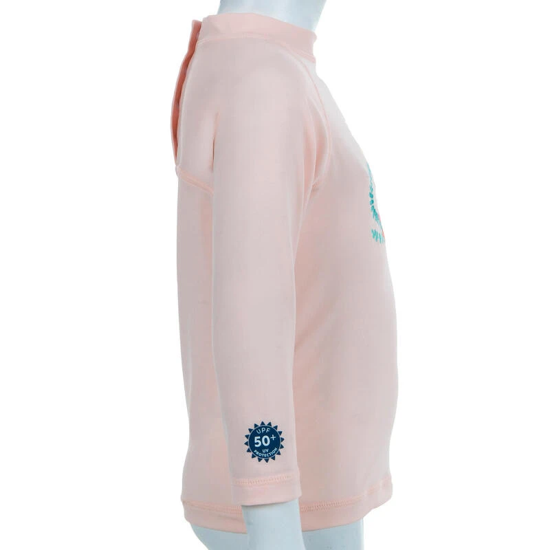 T-shirt anti UV bébé manches longues rose T-shirt Anti UV Bébé Manches Longues Rose -Plongée Matériel Magasin t shirt anti uv bebe manches longues rose 6