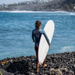 Plongée Matériel Magasin -Plongée Matériel Magasin tee shirt anti uv manches longues femme 900 palmer bleu 1