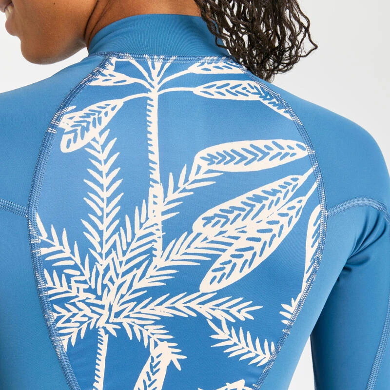 Tee shirt anti uv manches longues Femme - 900 palmer bleu Tee Shirt Anti Uv Manches Longues Femme - 900 Palmer Bleu -Plongée Matériel Magasin tee shirt anti uv manches longues femme 900 palmer bleu 4