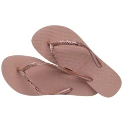 Tong Enfant Havaianas Slim Glitter ME - Enfant -Plongée Matériel Magasin tong enfant havaianas slim glitter me enfant 4
