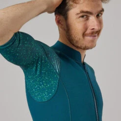 Top Anti UV Manches Courtes Homme Néoprène 1.5mm - Navy -Plongée Matériel Magasin top anti uv manches courtes homme neoprene 15mm navy 3