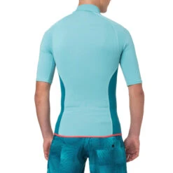 Top Néoprène 100 Manches Courtes Homme Turquoise -Plongée Matériel Magasin top neoprene 100 manches courtes homme turquoise 4