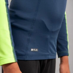 Top Solaire Garçon Manche Longue Bleu Vert -Plongée Matériel Magasin top solaire garcon manche longue bleu vert 5