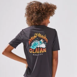 Water Tee Shirt Junior Manche Courte Vague Et Feu -Plongée Matériel Magasin water tee shirt junior manche courte vague et feu 3